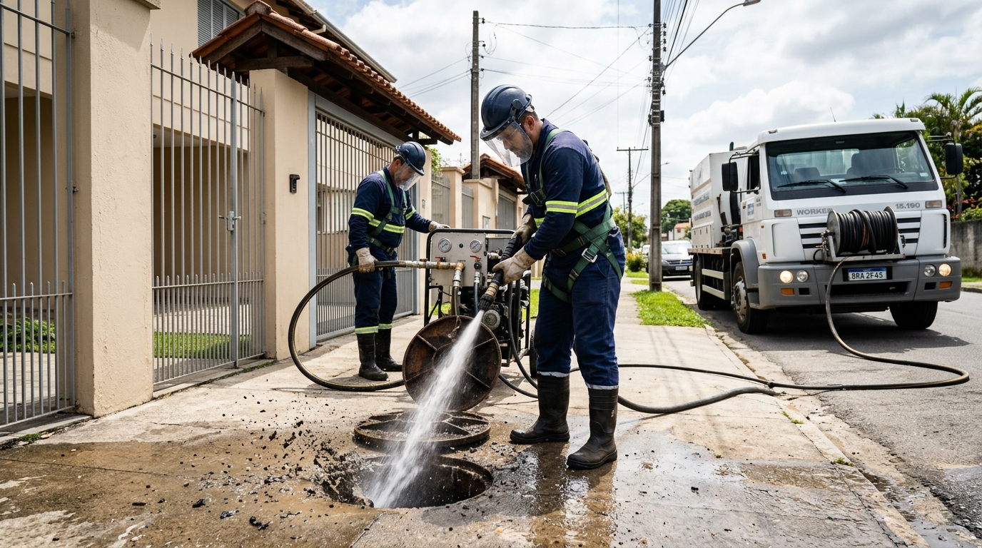 Hidrojateamento perto de mim em Campo Grande-MS